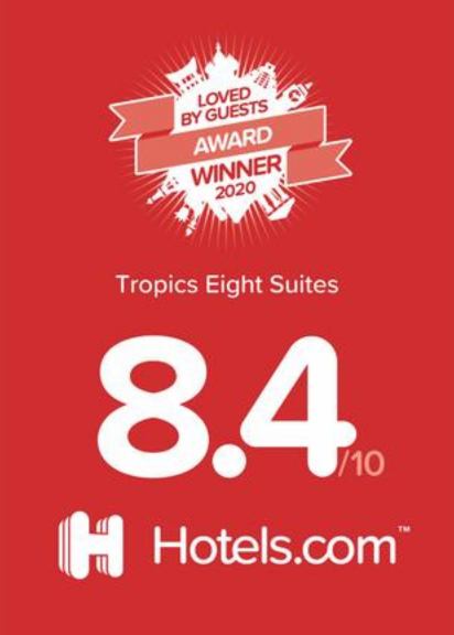 Loved By Guest Award Winner (Tropics Eight Suites)